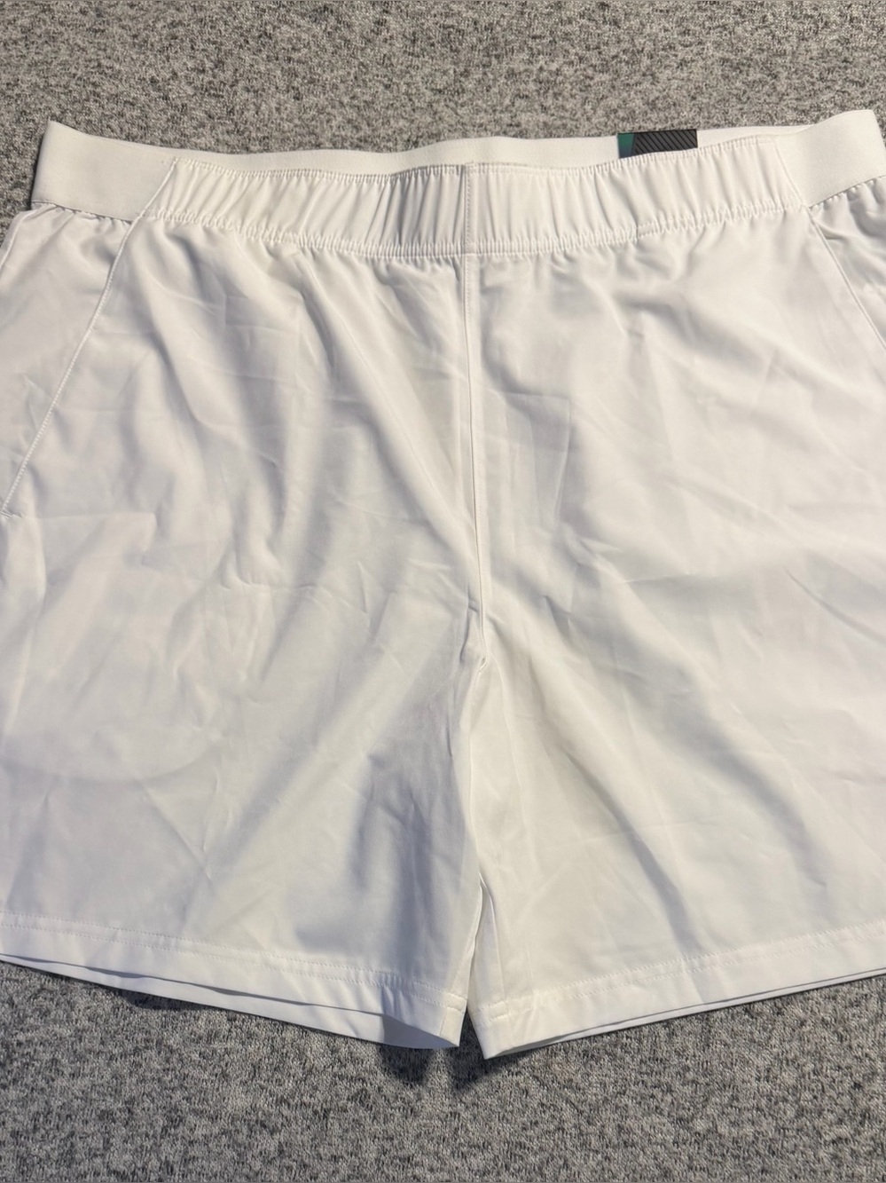 Men's Prince Tennis 7" Match‎ 7in Woven Athletic Shorts Sz XXL White NWT